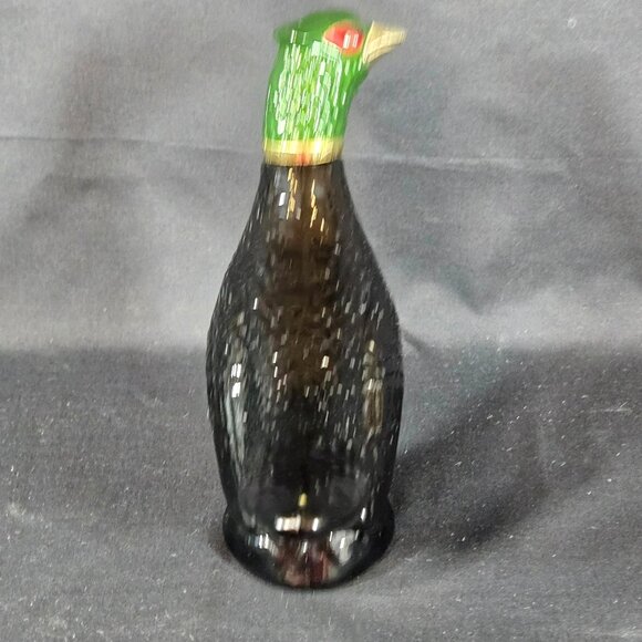 Vintage 70s Avon Pheasant Bird Decanter Partially Full Bottle - Display Only - Picture 4 of 8